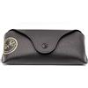 Ray-Ban Custodia per occhiali da sole nera + confezione con kit lusso per occhiali eSHADES