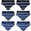 Enrico Coveri 6 Slip Uomo Cotone Elasticizzato Misure M-L-XL-XXL Varie Fantasie