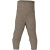 Engel - Pantaloni lunghi in vita per bambini, 70% lana merino biologica, 30% seta