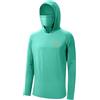 Bassdash - Maglia a Maniche Lunghe da Uomo con Protezione UPF 50+ e Maschera facciale incorporata, Scaldacollo e Cappuccio, Ideale per la Pesca