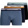 JACK & JONES Jeans Uomo Tim 782, - Nero / Navy Blaze3, M