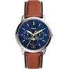 Fossil NEUTRA FS5903 Orologio da polso uomo Marrone Scuro E Blu
