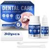 Felinova Cemento per Denti, Riparazione Provvisoria per Denti Rotti | Kit di Otturazione Dentale per Spazi tra i Denti e Molari Scheggiati, Aspetto Naturale, Facile da Usare a Casa