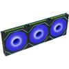LIAN LI Ventole Lian Li UNI FAN SL-INF Wireless FLEX ARGB Reverse Blade120mm Con Controller Kit Da 3 Nero