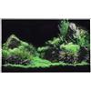 Pssopp Effetto 3D Seafloor Acqua Erba Poster Autoadesivo Rettile Terrario Acquario Sfondo Acquario Adesivo murale Acquario Sfondo Poster subacqueo PVC Decor Wall Paper (61 x 40cm)