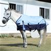 Leberna Coperta per cavallo e pony (senza imbottitura), colore azzurro, 90