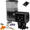 BrilliantDay Mangiatoia automatica acquario, Distributore automatico cibo pesci con Timer, 250ML Mangiatoia Pesci Automatica per Rossi e Tartarughe