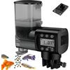 BrilliantDay Mangiatoia automatica acquario, Distributore automatico cibo pesci con Timer, 250ML Mangiatoia Pesci Automatica per Rossi e Tartarughe