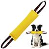 lomdung Salsicce per Cani in Iuta, Manicotto per Cani Giocattolo per Rimorchiatore | Giocattolo per Morso con Strisce Riflettenti, Giocattolo Giallo per Cani Morso, per Allenamento di Tiro alla Fune (Giallo)