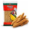 AGRICOLA GIRALDI Spighe di Panico per Pappagalli - 250g - Mangime per Canarini, Cocorite e Diamantini, Spighe di Setaria Italica da Appendere in Gabbia, Ideale per Svezzamento e Antistress