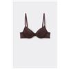 Tezenis Reggiseno Super Push-up In Pizzo Riciclato Los Angeles Donna Marrone