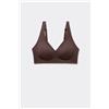 Tezenis Reggiseno Natural Lifting Triangolo Taglio Vivo Donna Marrone