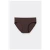 Tezenis Slip Taglio Vivo In Microfibra Riciclata Donna Marrone
