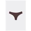 Tezenis Brasiliana In Microfibra Riciclata Donna Marrone