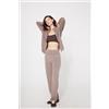 Tezenis Pantaloni Lunghi Dritti Soft Touch Donna Marrone