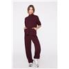 Tezenis Pantaloni Lunghi Dritti Soft Touch Donna Rosso