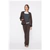 Tezenis Pantaloni Flare Costina Superior Softness Donna Marrone