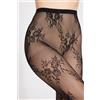 Tezenis Collant Rete Fantasia Donna Nero