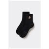 Tezenis Calzini Corti Sport Fantasia Donna Donna Nero