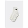 Tezenis Calzini Corti Sport Fantasia Donna Donna Bianco