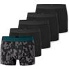 Schiesser Schiesser Herren 5 Pack Boxershorts Bio Baumwolle Multipack - 95/5 Organic Boxer a Pantaloncino Uomo (Pacco da 5)