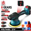 ONEVAN Lucidatrice per auto elettrica 8 marce 7800 giri/min Cordless Auto Car Lucidatura Ceretta Utensile elettrico rotante per Makita 18V Batteria Spille