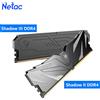 Netac Memoria RAM Netac DDR4 32GB (16GBx2) 8GBx2 3200MHz Shadow III, Memoria DDR4 Shadow II 3600MHz per Schede Madri Desktop Intel e AMD