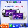 Hizpo 7 "Android 13 Autoradio Per FIAT 500 2007-2015 Lettore Multimediale di Navigazione GPS Autoradio Supporto Carplay BT DAB OBD2 TPMS