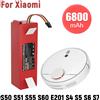 bonacell Per Xiaomi Roborock S50 batteria di ricambio aspirapolvere robotico S51 S52 S53 S55 S60 S4 S5 S6 S7 serie completa 14.4V 6800mAh