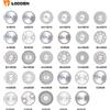 LODDEN 10 pz Disco diamantato dentale 0.15/0.19/0.20/0.3/0.4mm Ultra-sottile Double Sided Grana Disco da taglio Strumento Odontoiatria Lab Fetta,dischi diamantati odontotecnico,frese laboratorio