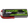 OVONIC Batteria Lipo OVONIC 3S 80C 5200 mAh 11.1 V con Connettore Deans T per Auto RC, Monster Truck, Crawler, Hobby RC
