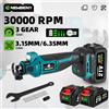 Yofidra NEWBENY 3 Gear Brushless Elettrico Cartongesso Strumento di Taglio Legno Cartongesso Sheetrock Sega Rotante Strumento di Potere Per Makita 18-21VBatteria Spille