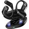 Ohayo Auricolari Open-Ear Ganci per l'orecchio Cuffie Bluetooth 5.4 wireless IPX6 Auricolari sportivi a conduzione aerea impermeabili TWS con microfono