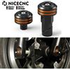 NICECNC Coperture dado asse anteriore per Harley Sportster S RH1250S 2021-2024 Pan America 1250 RA1250 RA1250S 2021-2024 Nightster RH975 22-24