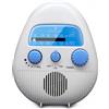 Bytelike FM/AM Radio da bagno impermeabile Altoparlante per bassi dual band portatile montato a parete