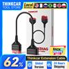 THINKCAR Cavo di prolunga OBD2 Thinkcar Thinkdiag da 60 cm Cavo di prolunga diagnostico da 16 pin maschio a femmina Cavo diagnostico per auto