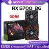 SOYO AMD Radeon RX5700 Scheda grafica da gioco da 8 GB Memoria GDDR6 256 bit PCIEx16 4.0 per schede video per computer desktop RX 5700