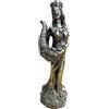 VADEINCIENSO Figura di incenso della dea greca della fortuna, alta 22 cm, con finiture perfette. Realizzata in resina, questa scultura greca simboleggia fortuna, casus e un destino prospero.