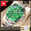 OLEVS 5885 Orologio da uomo con data automatica, cinturino in acciaio inossidabile, serie subacquea, orologio sportivo da uomo impermeabile