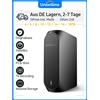 UnionSine Disco rigido esterno da 4-18TB di UnionSine | Fino a 270 Mb/s | Per la registrazione TV, PS4/PS5 e come centro multimediale | Compatibile con PC, Mac