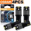 Osram 2/4 Pezzi Lampadine LED OSRAM T10 W5W, Luci di Segnalazione 6000K Bianche, Luci Interne e di Lettura per Auto, Plug&Play 12V LEDriving Advance