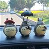 Bandai Offerta imperdibile: Set 5 statuette mini Totoro dei cartoni animati, simpatici giocattoli, ornamenti per la stanza, personaggi Kawaii, regali per bambini, da collezione