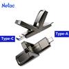 Netac US5 USB3.2 Gen 2 128G 256G 512G 1T Type-C Pen Drive a Stato Solido 550MB/s, Flash Drive USB con Spedizione Gratuita per Telefono e Laptop