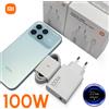 XIAOMI Caricabatterie Originale XIAOMI 17T Pro 100W USB Type C 90W Hypercharge Adattatore per Xiaomi 17 Pro Max Poco F8 Ultra X8 M8 Redmi K90