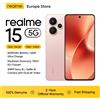 realme 15 5G Smartphone (Caricabatterie EU Incluso) Dimensity 7300+, Batteria da 6500mAh, Ricarica 45W, Processore, Display AMOLED da 6.77" 144Hz, NFC