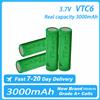 Ddadache Batteria ricaricabile agli ioni di litio originale Sony 18650 VTC6, 30A 3000mAh, per utensili elettrici e torce Sony.
