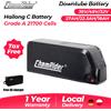 ChamRider Hailong C Batteria Bicicletta Elettrica 48V 22.5Ah / 36V 27Ah Litio Telaio Inferiore Celle 21700 40A BMS Nero