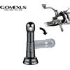 gomexus Supporto Pieghevole per Mulinello Gomexus 48mm R6 in Alluminio per Mulinelli Spinning Shimano Daiwa 2500-5000, Protezione dell'Equilibrio