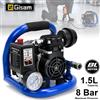 Gisam Compressore d'aria elettrico Gisam 1.5L 8Bar, pompa ad aria portatile per auto, strumento di riparazione pneumatici e verniciatura auto, compatibile con batteria Makita 18V.