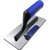Wdfnexalai Cazzuola in acciaio inox per cartongesso, manico in plastica, cazzuola per intonacare, blu, 20 cm